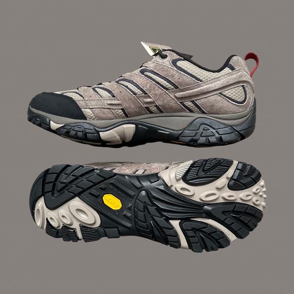 Merrell Men's Moab 2 Waterproof, Style J08871, Color Bark Brown, Size 12.5 NWOB - Picture 2 of 8